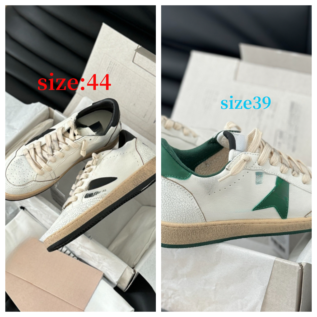 Customer chooses payment specific link