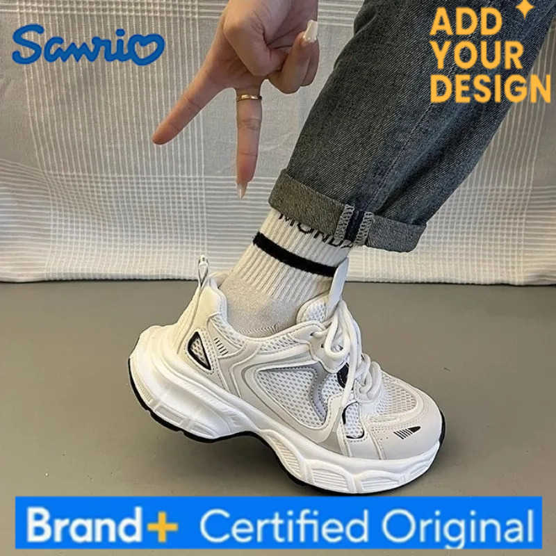 Sanrio Cute Cat Women Sports Shoes Casual Running Shoes Top Quality Breathable Platform Sneakers Fitness Trainers Female Vulcanize Shoe H251223