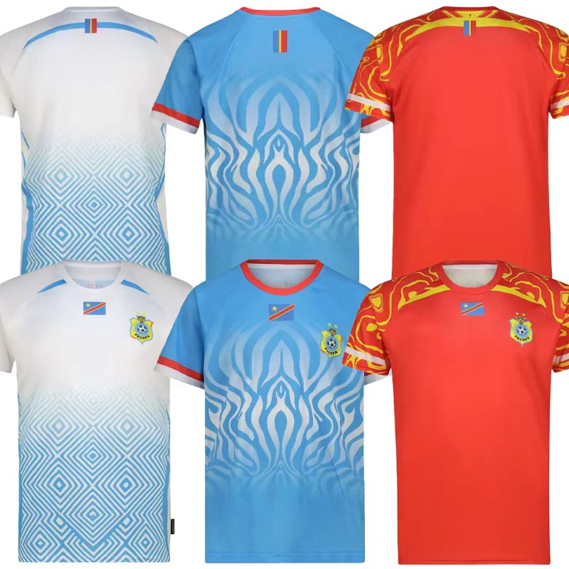 DR Congo 2025 AFCON Soccer Jerseys 26 27 Home Away Third Men kids Fans Football Jersey Shirts kit Kit SOTELDO SOSA RINCON CORDOVA CASSERES BELLO DR Congo jersey Uniform