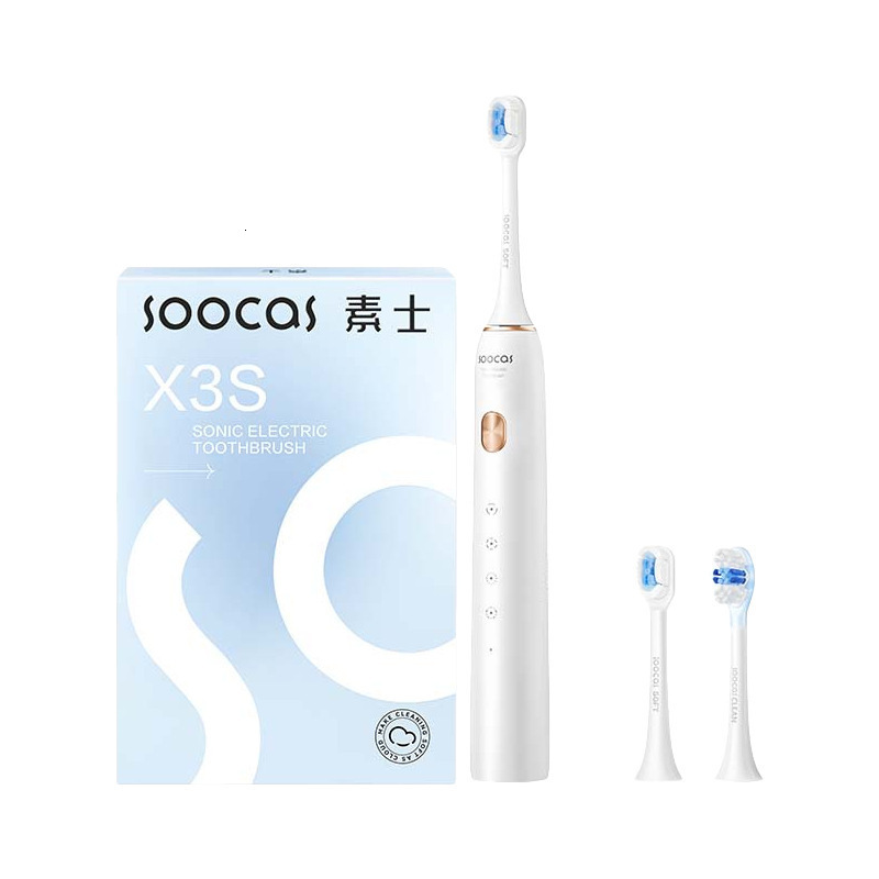 Toothbrush SOOCAS X3U Ultrasonic toothbrush USB charging waterproof with three heads suitable for adults 230720