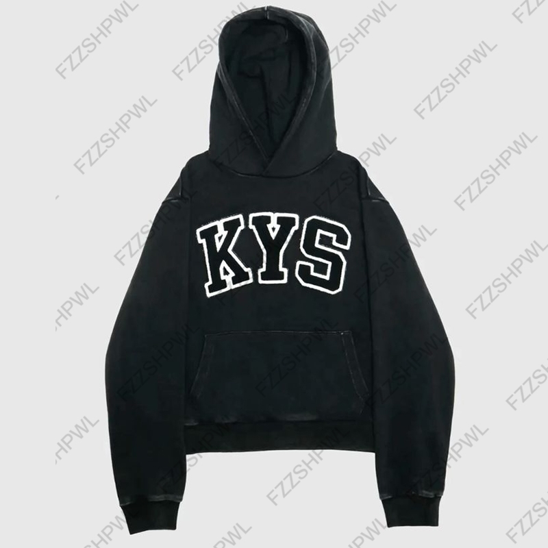 Y2K Hooded Sweatshirt Harajuku Graphic Print Aesthetics Hip Hop Women Grunge Goth Pullover Loose Punk Fashion Streetwear 251211