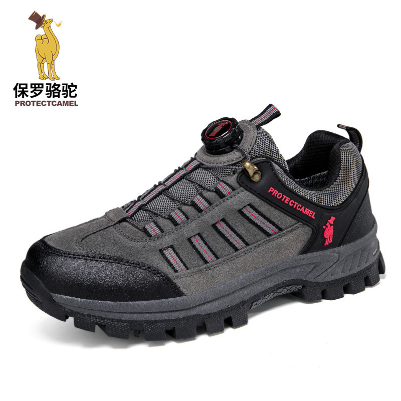 New design Shoes Paul Camel New Waterproof Fashionable Outdoor Hiking Shoes, trekking shoes, anti-slip and durable casual shoes free shipping