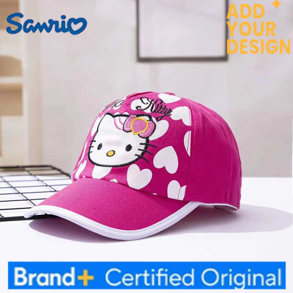 Sanrio Hello Kitty Peaked Cap Kuromi My Melody Snapback Hat Lamb Wool Hat Childrens Baby Baseball Cap Hip Hop Hats H251223 - view 4
