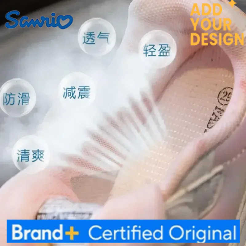 Sanrio Girl Kuromi Sports Shoes Tennis Shoes New Hello Kitty Kawaii Child Cartoon Breathable Casual Shoes Cute Fashion Gift H251223