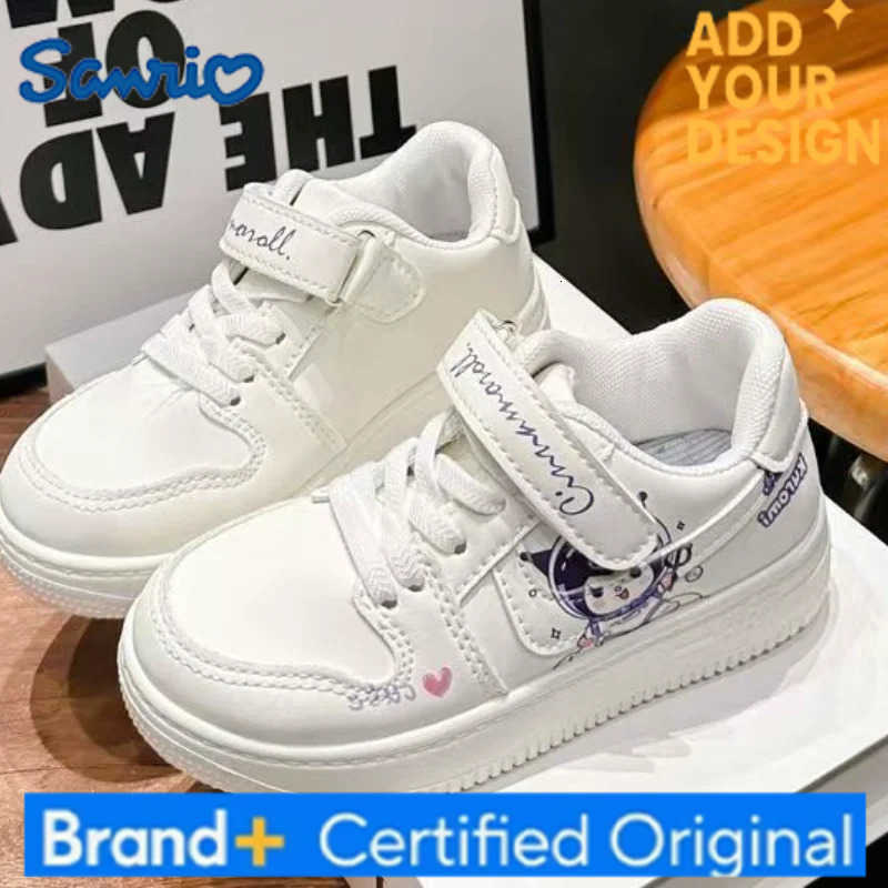Sanrio Kuromi Childrens Sneakers Teen Outdoor Shoes Girls Cinnamoroll Casual Shoes Boys Soft Sole Sport Shoes School Shoes Kids H251223