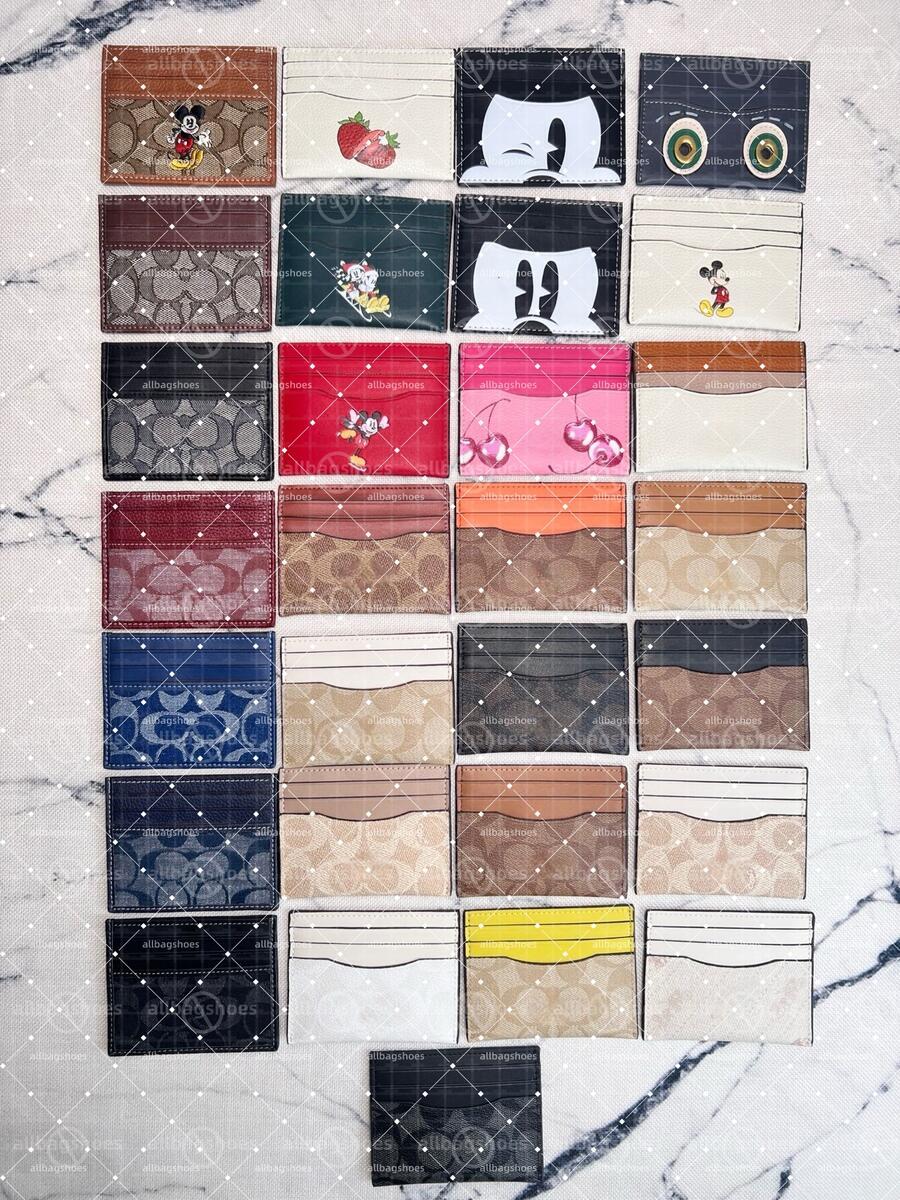 10A card holder Designer wallet with orginal box coin purse passport pouch ID case card holder pocket women bag cardholder credit card thin bus card designer purse