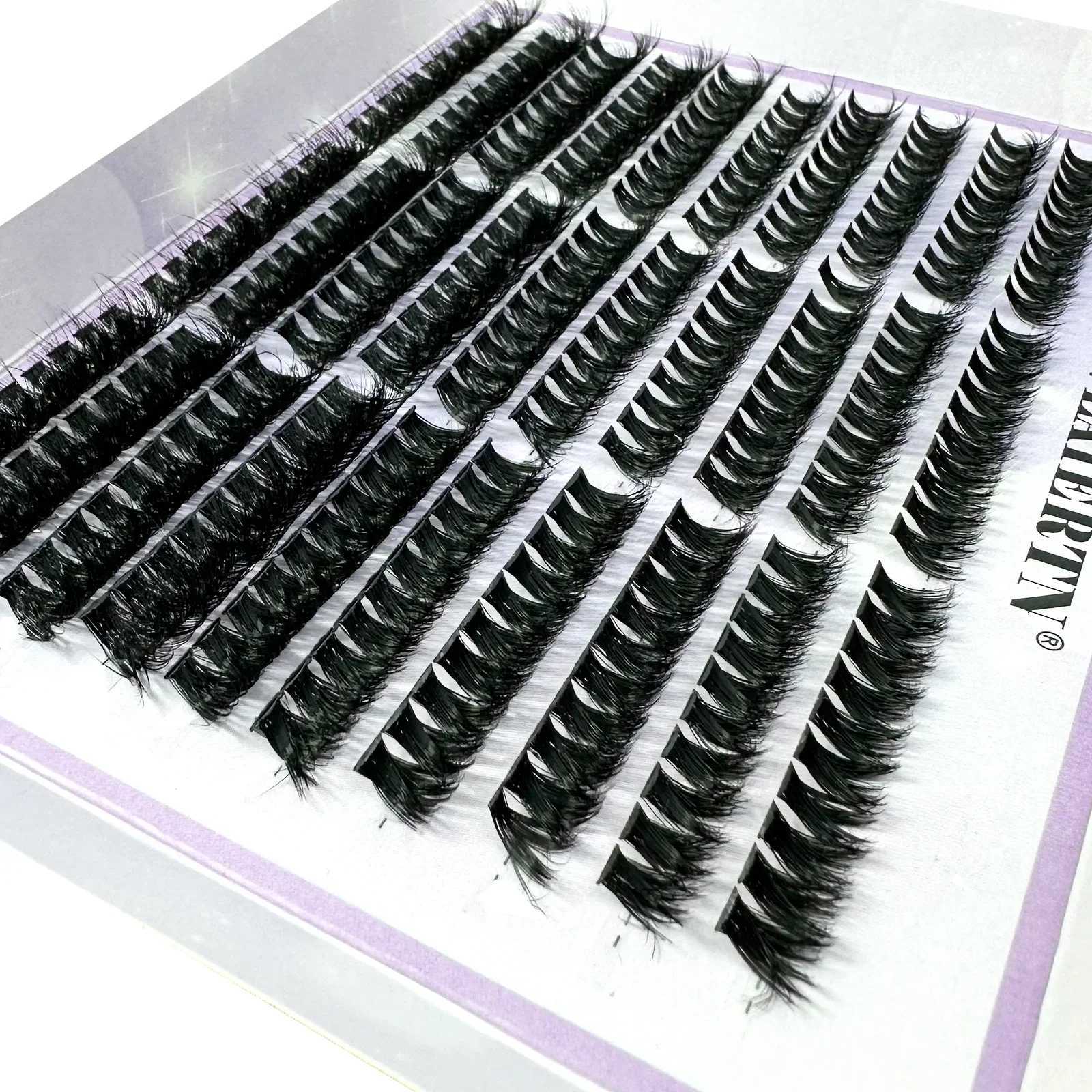 120PCS 5D Fluffy Cluster Lashes 30D-100D Natural Thick Eyelash Clusters Individual Lashes DIY Eyelashes Extension MakeupT251223