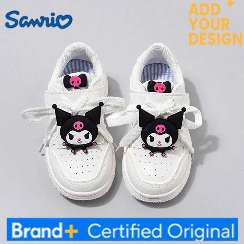 Sanrio Kuromi Childrens Casual Shoes Girls Cute Cartoon Comfortable Board Shoes Breathable Non Slip Running Shoes Sneakers H251223