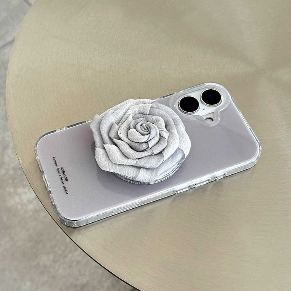 Light Gray Compatible with iPhone 16 Pro Max Magnetic Phone Case 15/14/13 Stand