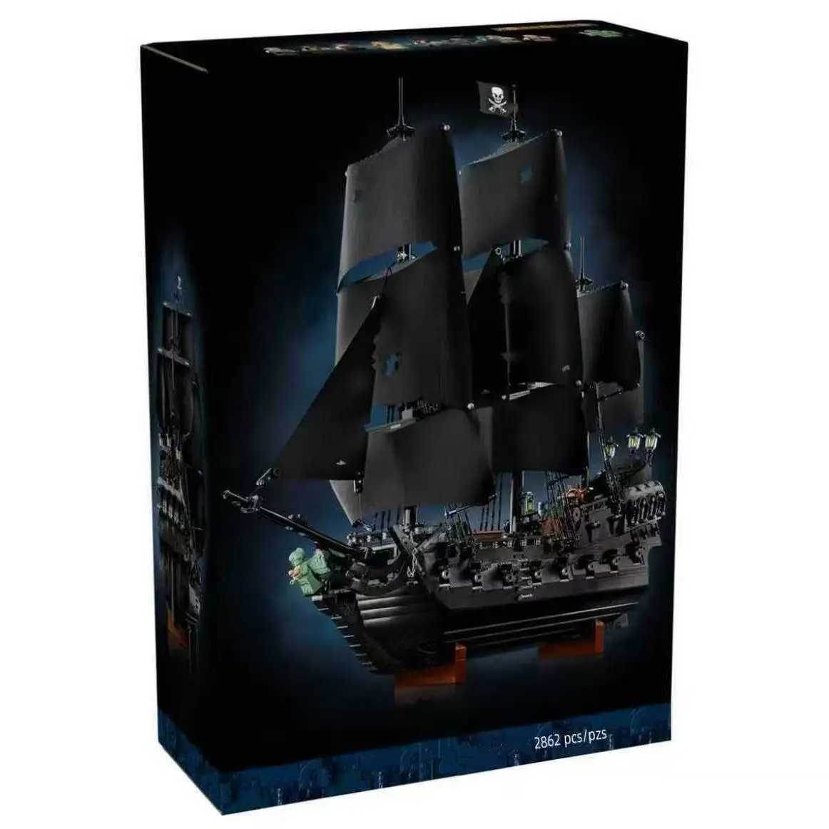 Sparrows Pirate Ship Building Blocks 10365 Vessel Sailboat Ship Model Bricks Assembling DIY Toys For Kids Adult Birthday Gifts Q251212