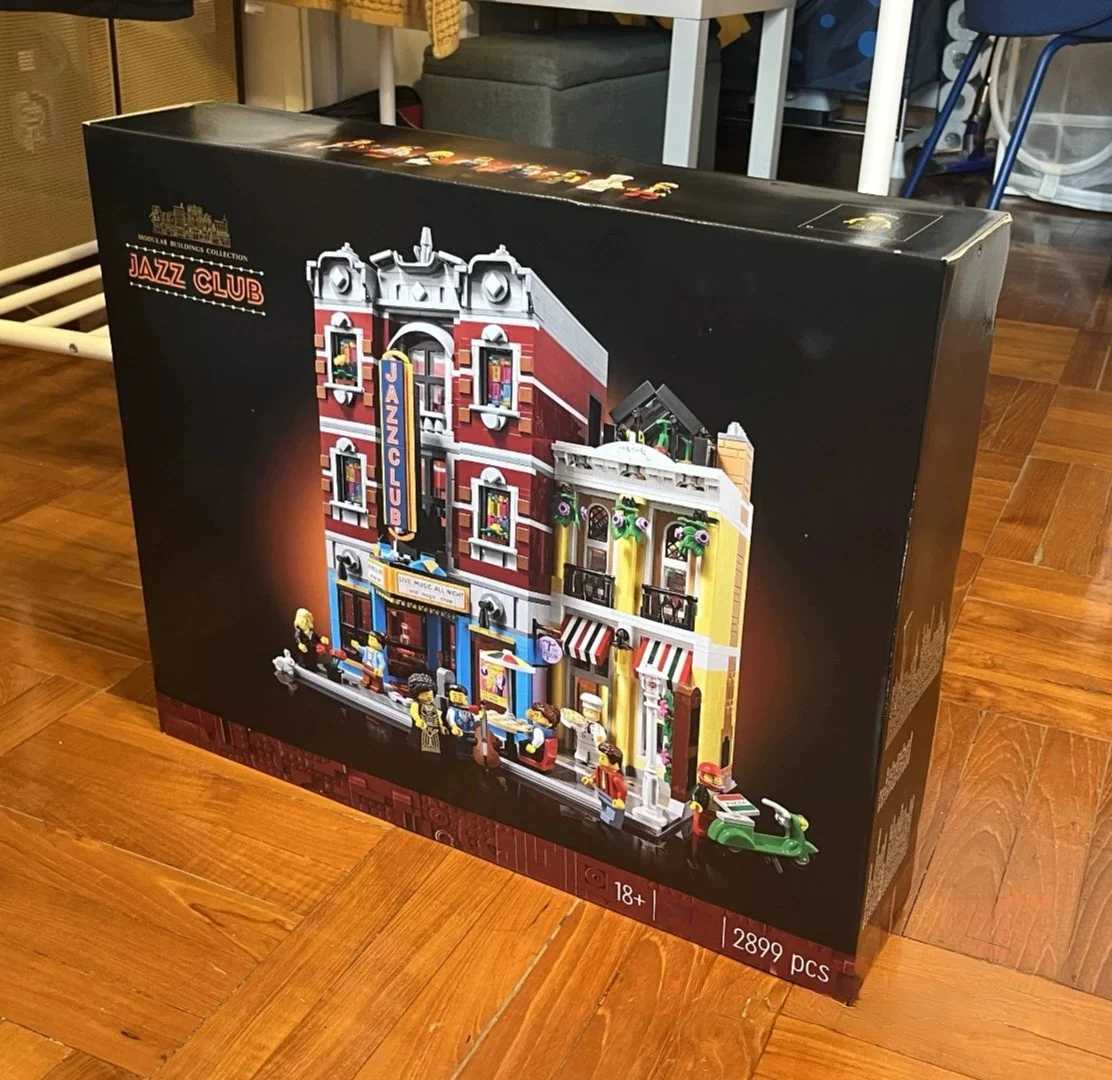 IN Stock with Original Box Christmas Birthday Gift 2899PCS Jazz Club Pizzeria Compatible with 10312 Building Blocks Bricks Q251212