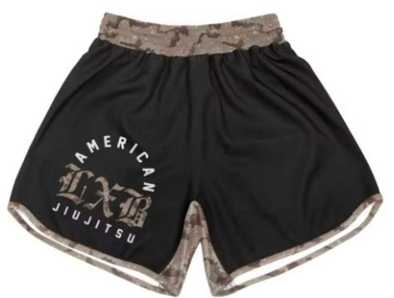 Gym Clothing 25-26 Men Women LEVEL BLACK Casual Shorts Oversized ADCC RASH GUARD Children Quick Drying Men's