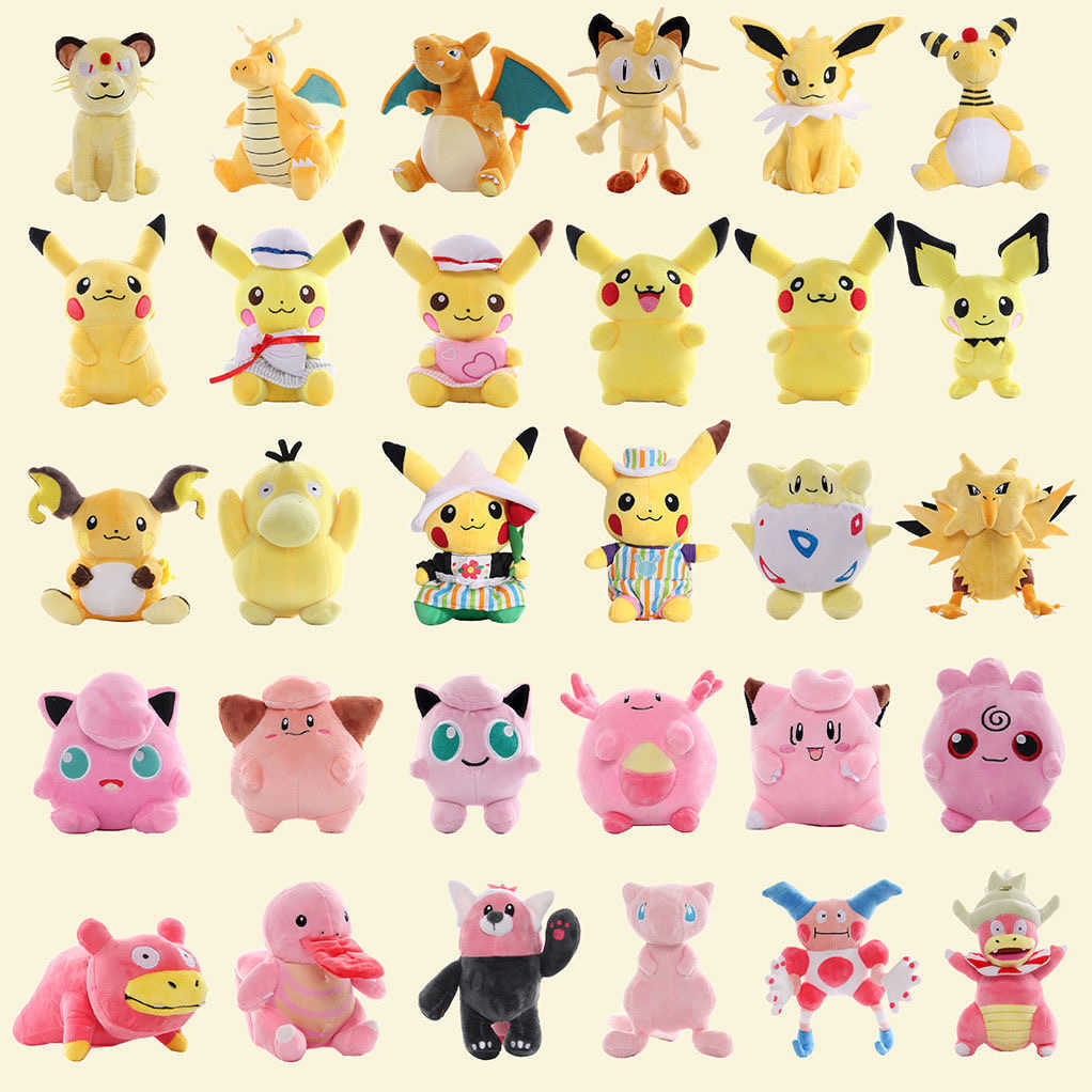 Eevee Gengar Mewtwo Seed Charmander Squirtle Bulbasaur Pokmon Plush Toy Doll L2512223F53