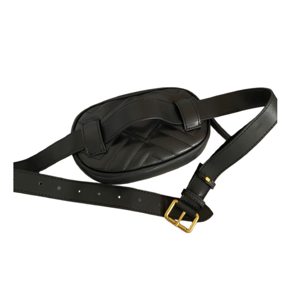 Luxury brand designer leather woman shoulder bag cross body bag waist bag women girls 18*11*5cm original box fashion famous