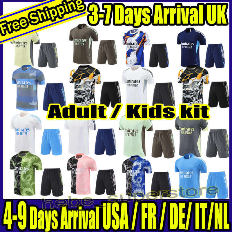 BELLINGHAM MBAPPE soccer jerseys Real VINI JR TRENT VALVERDE RODRYGO Football Training Suit kit 25 26 CAMAVINGA MadriDS Children Kids Shirt kit Camiseta Shorts