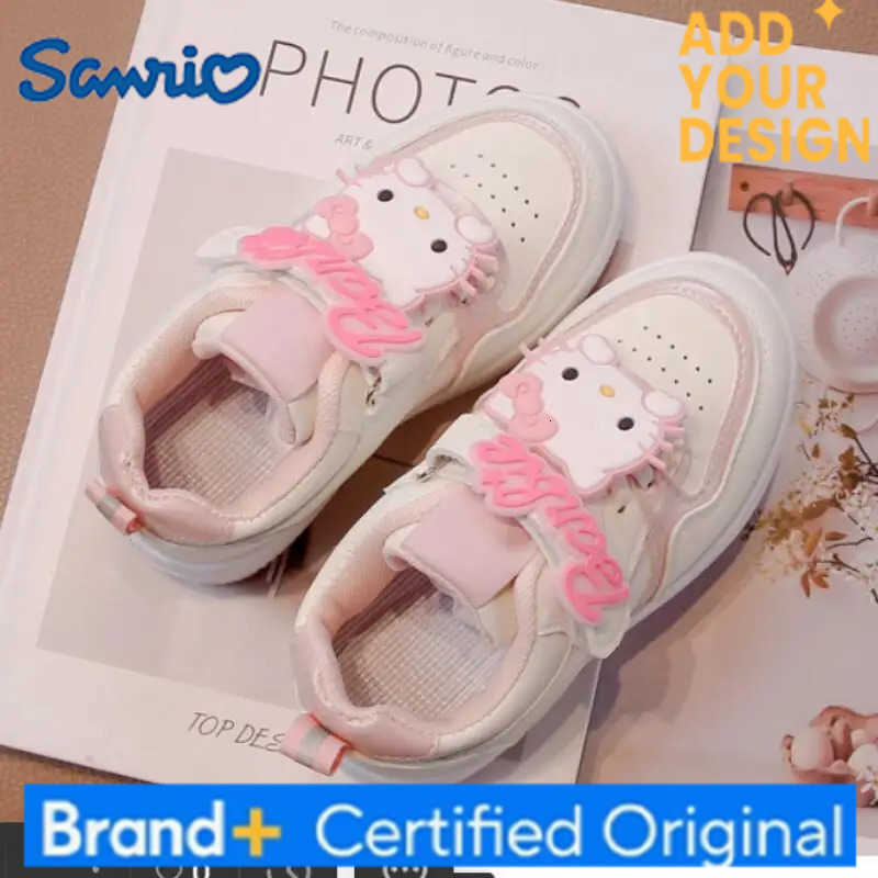 Sanrio Hot Girl Hello Kitty Kawaii Fashion Comfortable Sneakers Student Spring and Autumn Seasons Cartoon Child Casual Shoes New H251223