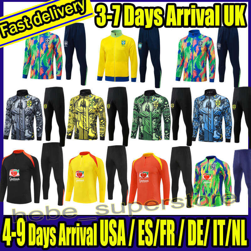 2024 2025 2026 BRAZIL Tracksuits soccer jerseys NEYMAR JR VINI JR Camiseta de futbol RAPHINHA 22 23 24 25 26 training suit football shirt maillots brasil MEN KIDS