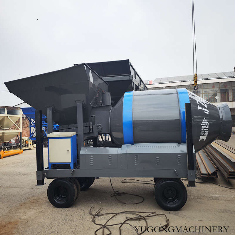 Manual Tilting Concrete Mixer Cost-Effective Solution for Small Batch Mixing in Workshops and Farms