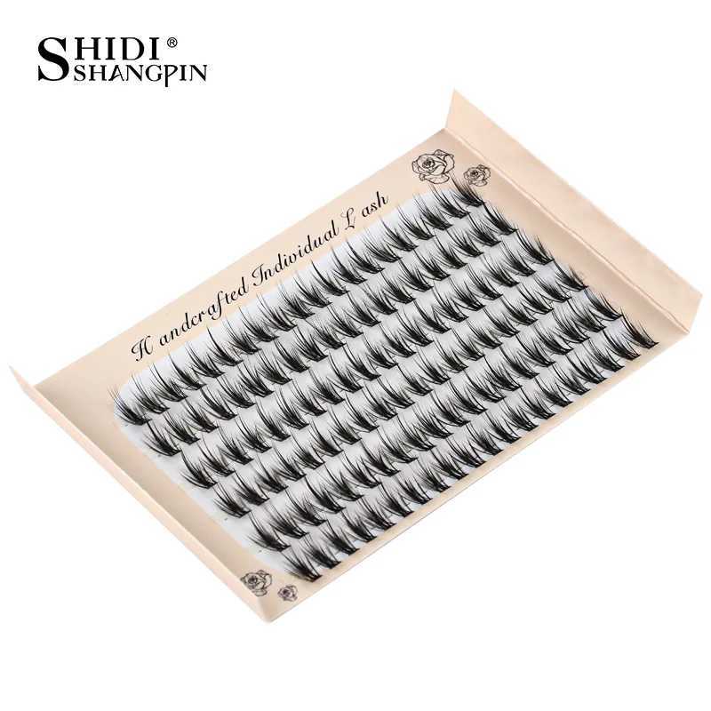 SHIDISHANGPIN Eyelashes 120 Bundles Individual Eyelash Russia Volume Eyelash Premade Fan False Mink Eyelash Mkae Up ToolT251223