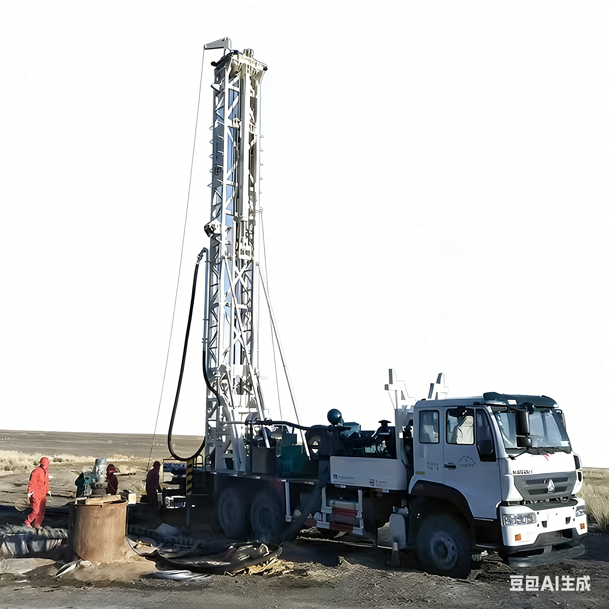Horizontal Oil & Gas Drilling Rigs | Trailer-Mounted Mobile Rig 1000m 1500m 3000m Depth