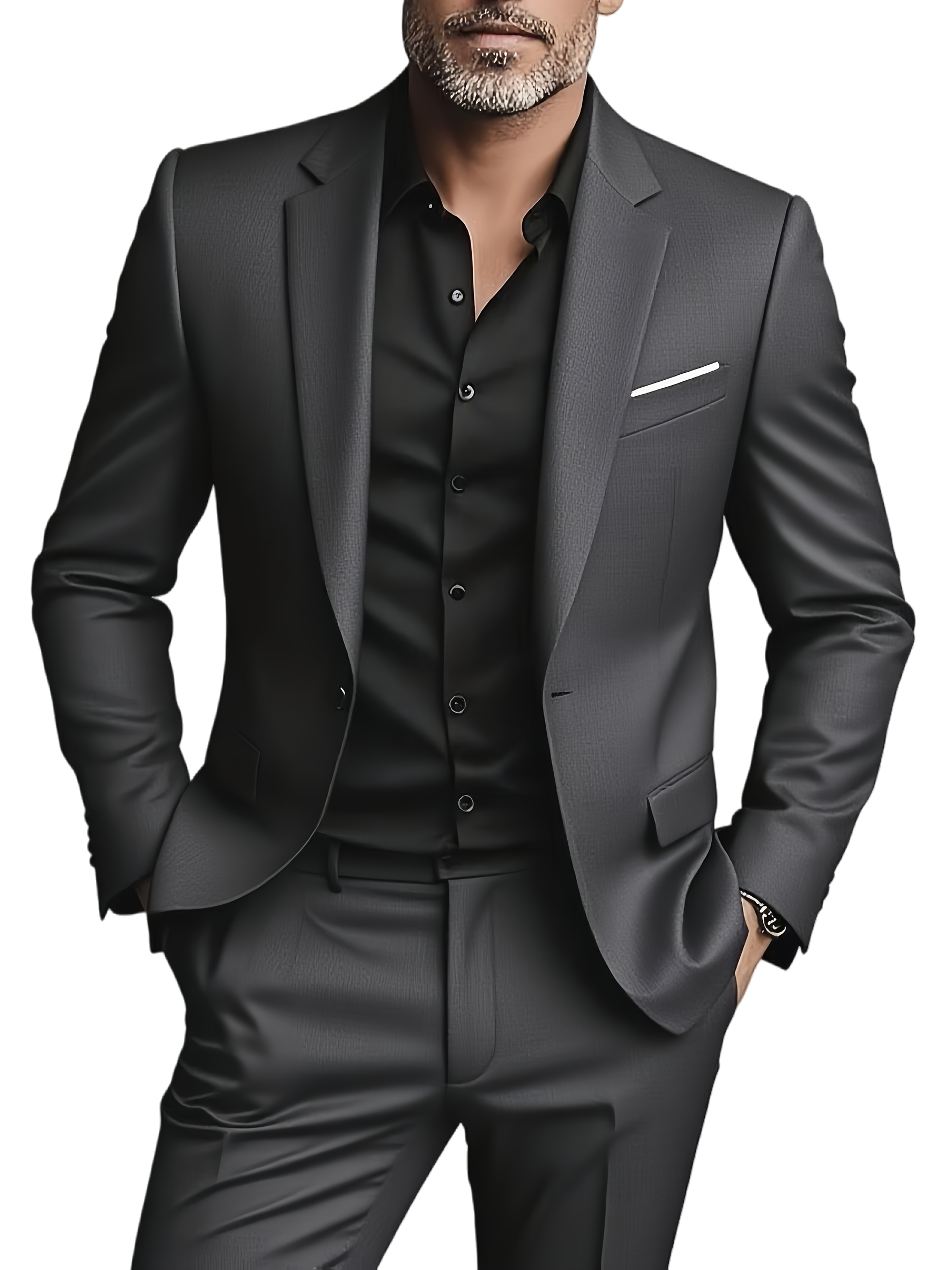Elegant Mens Formal Outfit: Premium Handcrafted Suit for Special Occasions