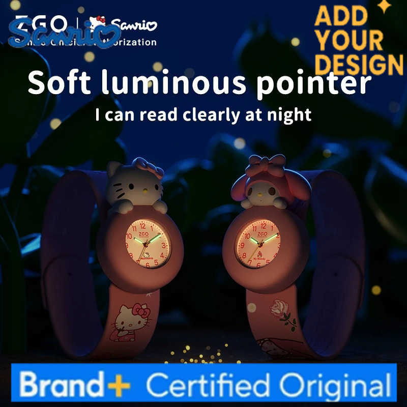 Sanrio X My Melody Childrens Watches 5-12 Age Boys Girls Waterproof Kids Quartz Watch Hello Kitty Fun Toy For Children 307 H251223