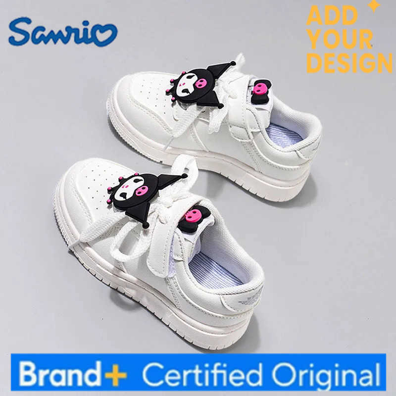 Sanrio Kuromi Childrens Casual Shoes Girls Cute Cartoon Comfortable Board Shoes Breathable Non Slip Running Shoes Sneakers H251223