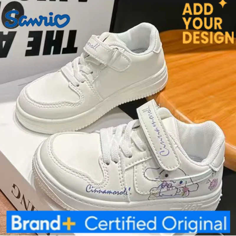 Sanrio Kuromi Childrens Sneakers Teen Outdoor Shoes Girls Cinnamoroll Casual Shoes Boys Soft Sole Sport Shoes School Shoes Kids H251223