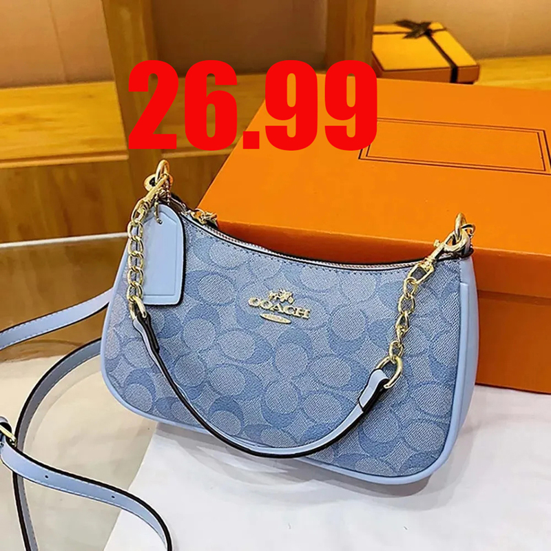 High Quality Designer Bag Shoulder bag Luxury Woman Wallet Brown Fashion Handbag Classic Womens Bag Printed Retro Sweet Outdoors Purse Underarm Bag 20/20