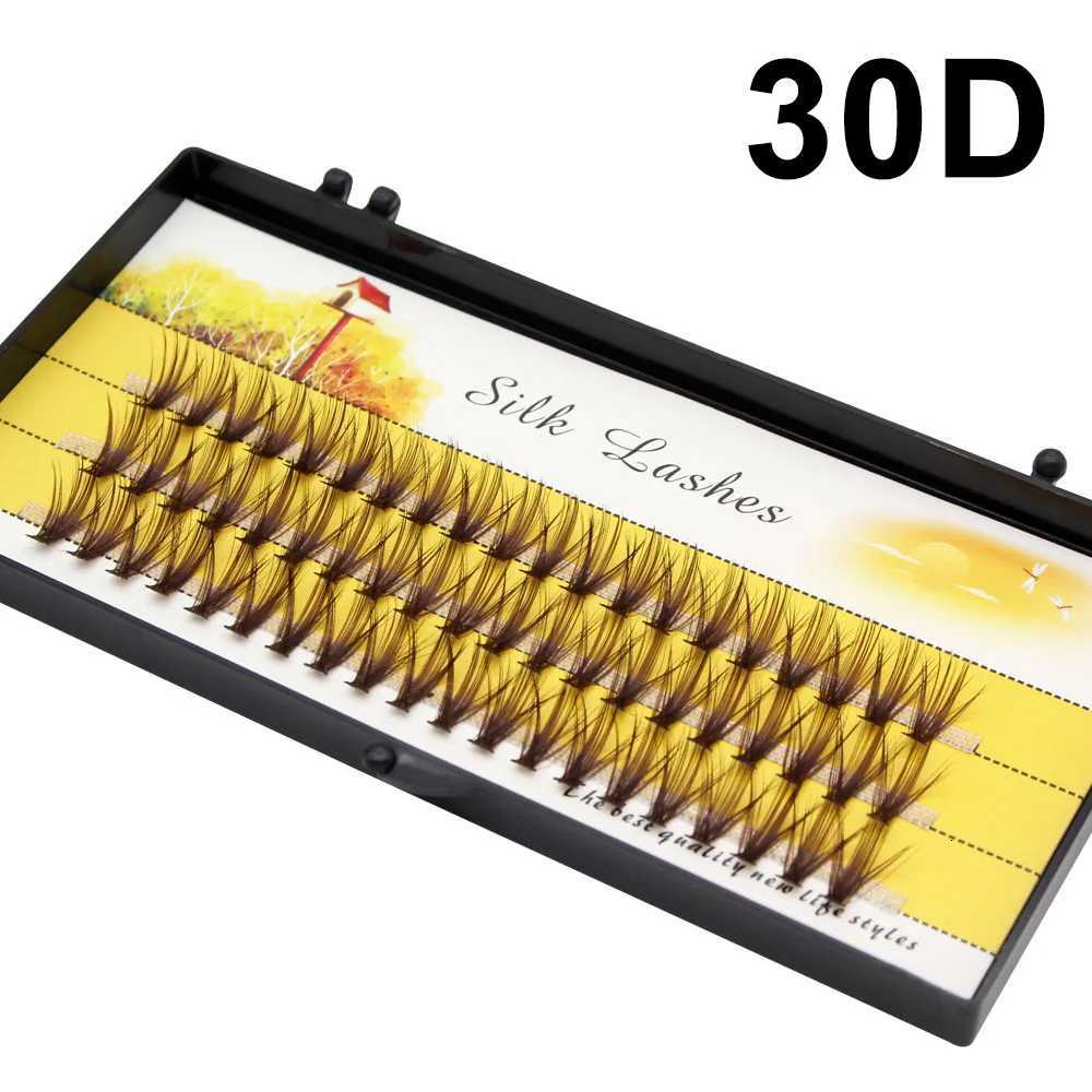 Wholesale Brown 20D 30D False Eyelashes Sexy Natural Soft Extension False Eyelashes Simple and Easy to Operate Makeup ToolT251223