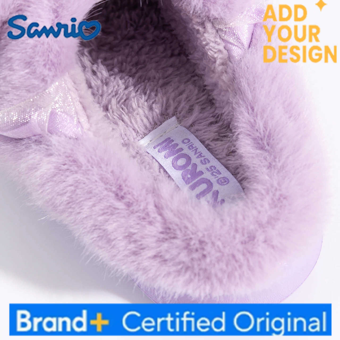 Sanrio Cartoon Cute Children Women Slippers Indoor Warm Comfort Lightweight Bedroom Concise Winter Cotton Shoes Kids Slides H251223