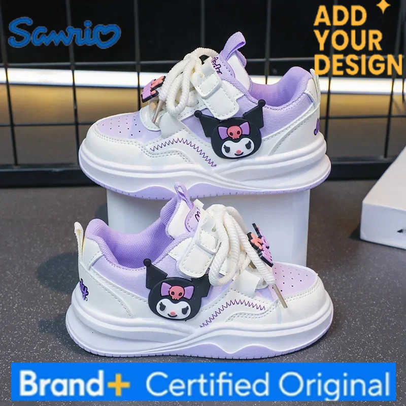 Sanrio hello kitty fall new children sneakers girls running sports shoes platform childerns kuromi cartoon casual shoes H2512231
