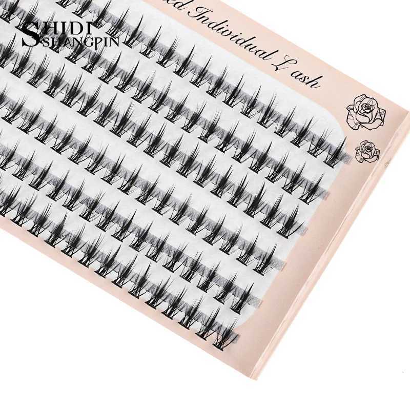 SHIDISHANGPIN Eyelashes 120 Bundles Individual Eyelash Russia Volume Eyelash Premade Fan False Mink Eyelash Mkae Up ToolT251223