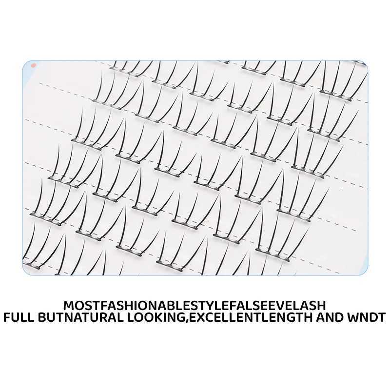 DINGSEN 30rows Idol Clusters Lashes Glue Eyelashes Book Manga Eyelash Clusters DIY Lashes Makeup Natural Anime Lashes EyelashT251223