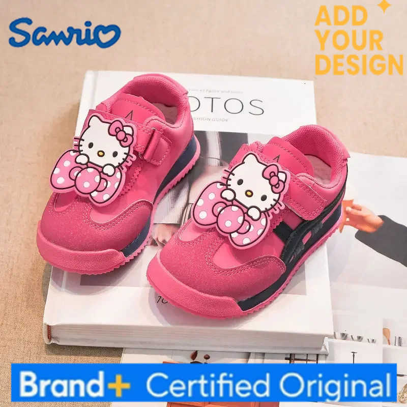 Sanrio Kuromi Hello Kitty Anime Kawaii MINISO Ins Pendant Casual Shoes Cute Cartoon Board Sneakers Training Shoes Gifts for Kids H251223