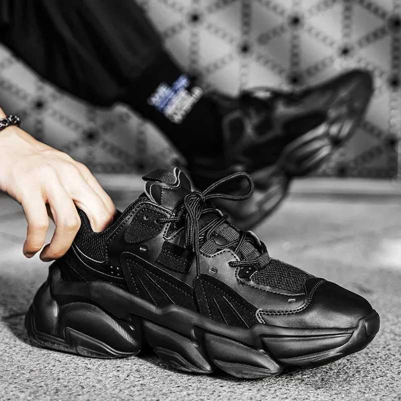 Men Sneakers Hidden Heels Elevator Shoes Plus Size 45 46 Heightening Shoes For Men Fashion Breathable 8cm 6cm Sports Taller Shoe Z251223