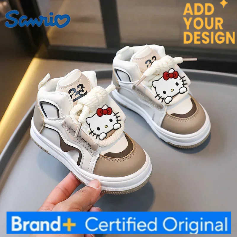 Sanrio Hello kitty 2026 new spring autumn winter children soft-soled sports shoes boys cartoon casual shoes baby fashion toddler shoes H251223