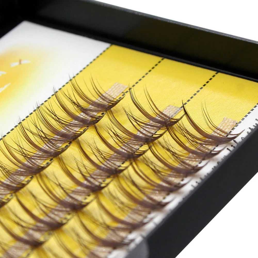 Wholesale Brown 20D 30D False Eyelashes Sexy Natural Soft Extension False Eyelashes Simple and Easy to Operate Makeup ToolT251223