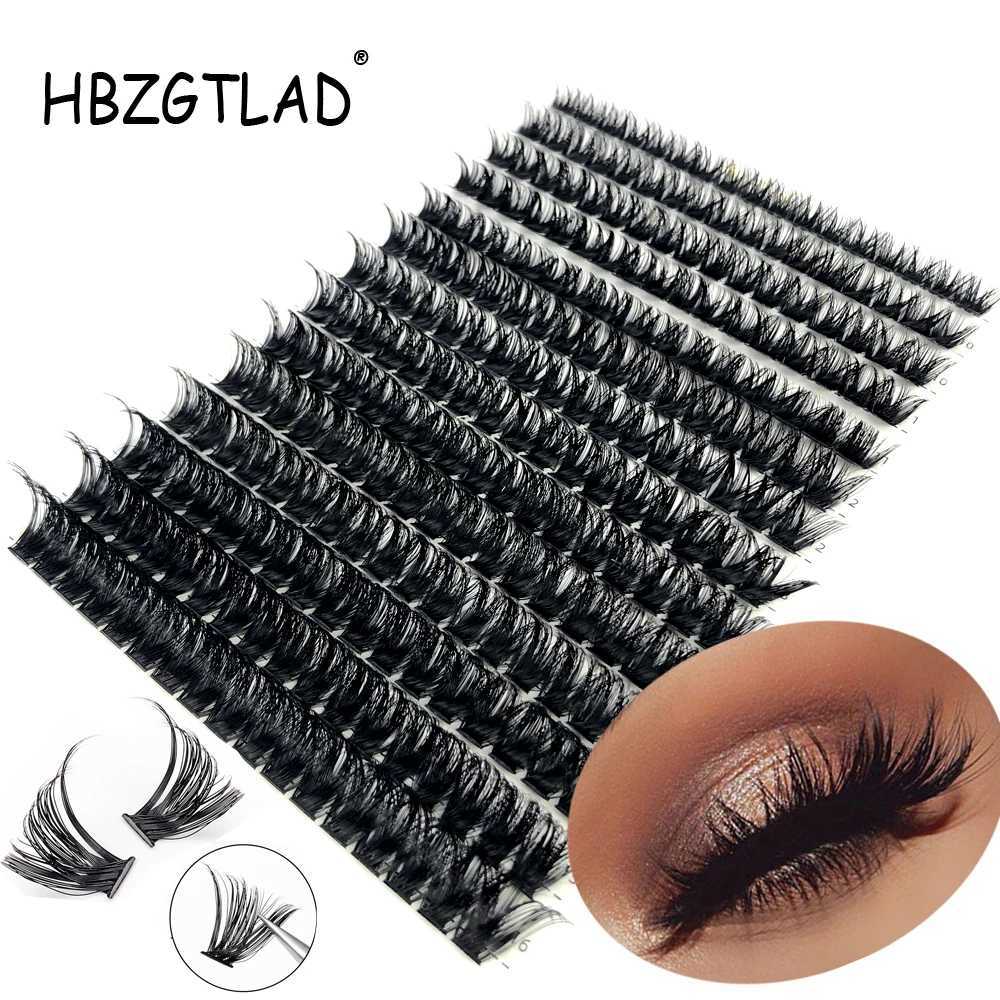 60D/80D Mink Eyelashes 100/280 Clusters Eyelash Extension Natural Individual False Lashes Russian Volume Lash Makeup Cilia CiliT251223