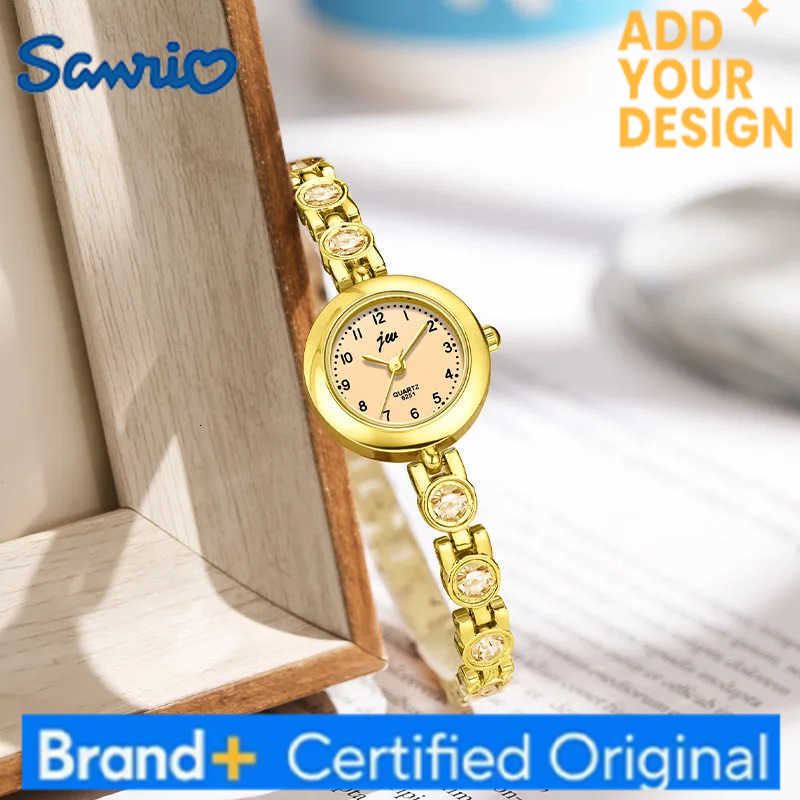 Sanrio Womens Watches Light Luxury Exquisite Bracelets Fashion Waterproof Compact Quartz Watch Ladies Clocks Gifts H251223