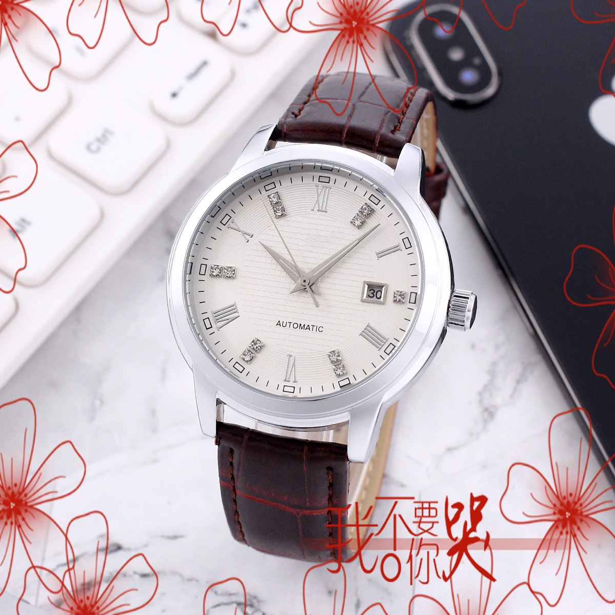 Men's LONGINity MASTER Watch Bang Full Diamond 39mm 904l Cosmograph Mechanical Watches Automatic Movement vipwatch designer watch for man Wristwatches #442