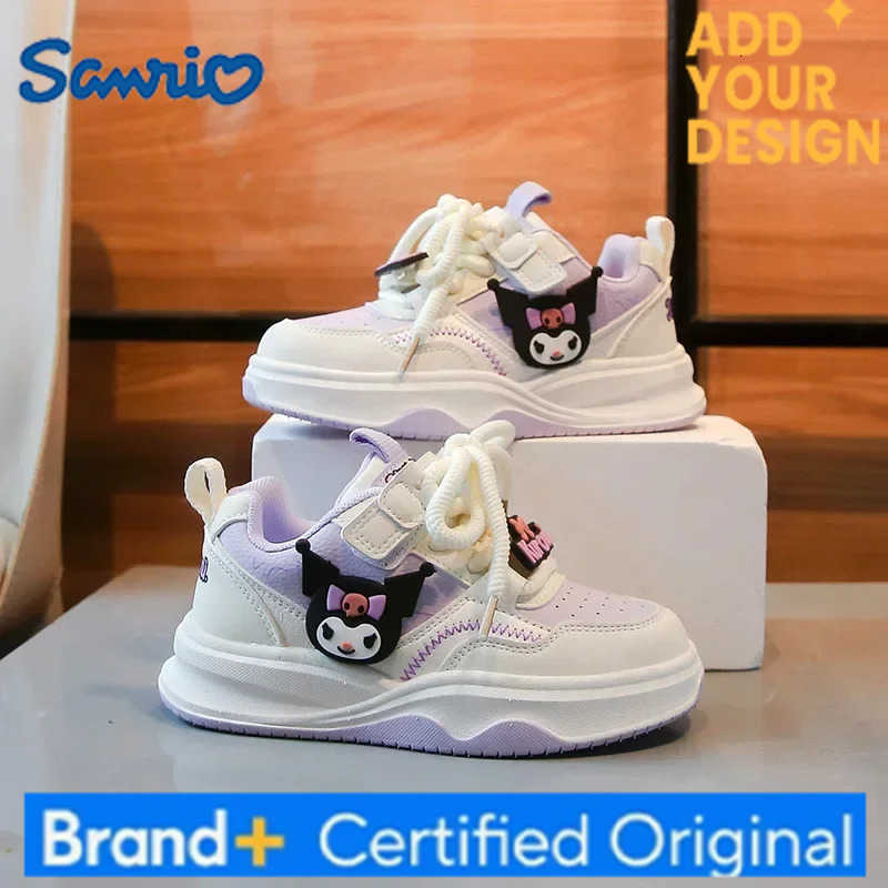 Sanrio Kuromi Kids Skate Shoes Cosplay Girl Casual Comfortable Breathable Sports Fashion Children Cartoon Shoes Autumn Winter H2512231
