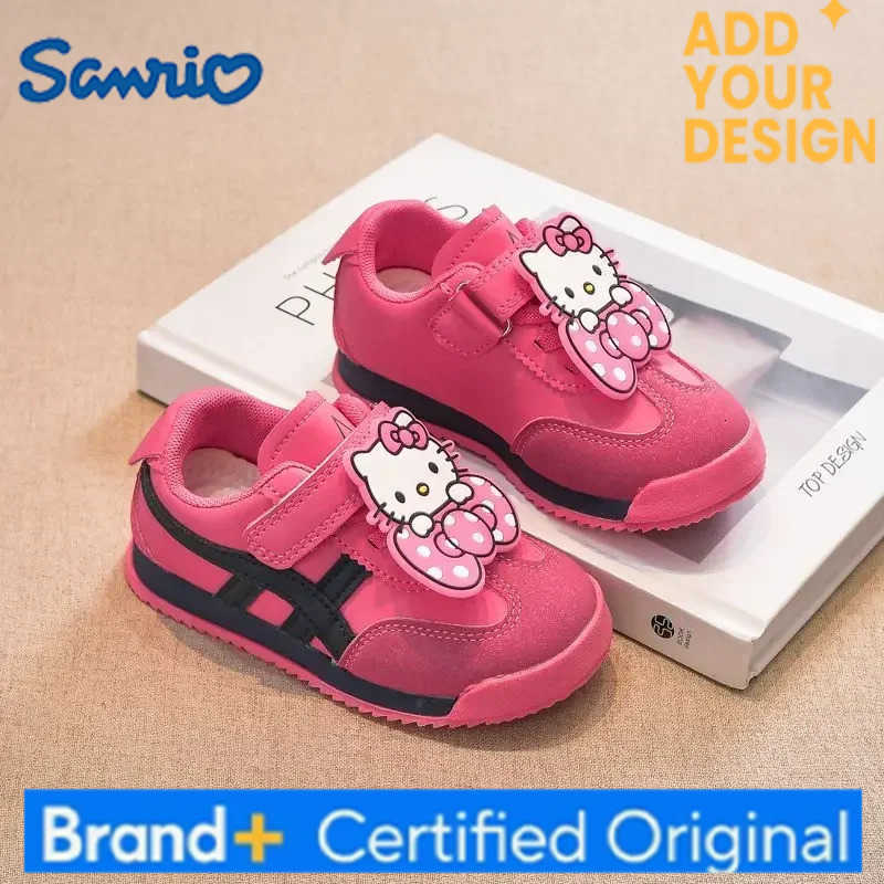 Sanrio Kuromi Hello Kitty Anime Kawaii MINISO Ins Pendant Casual Shoes Cute Cartoon Board Sneakers Training Shoes Gifts for Kids H251223