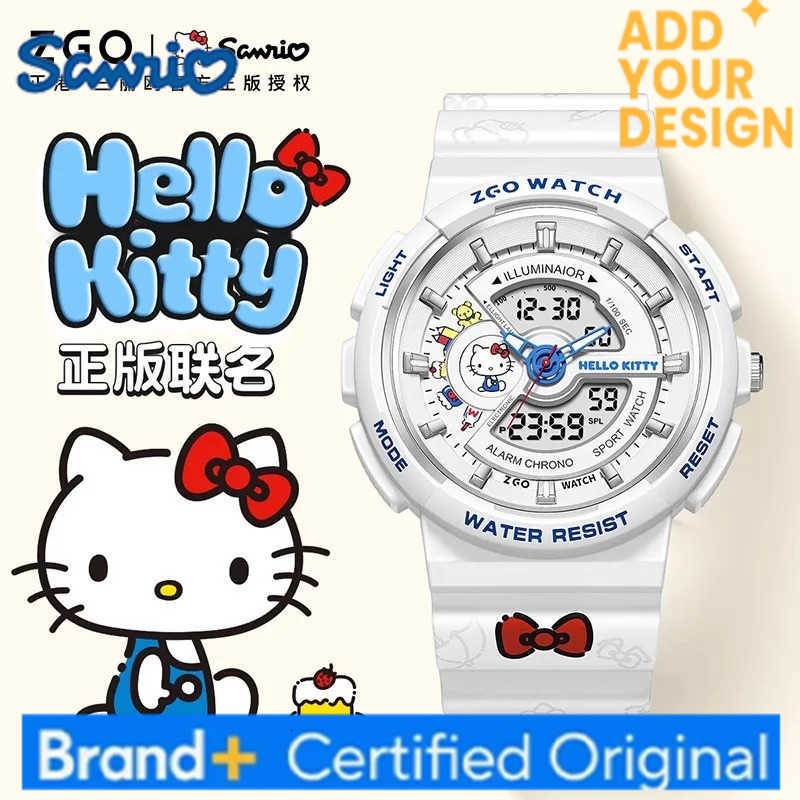 Sanrio Hello Kitty Watch For Girls Student Model For Primary And Secondary School Pupils Multifunctional Sports Waterproof H251223