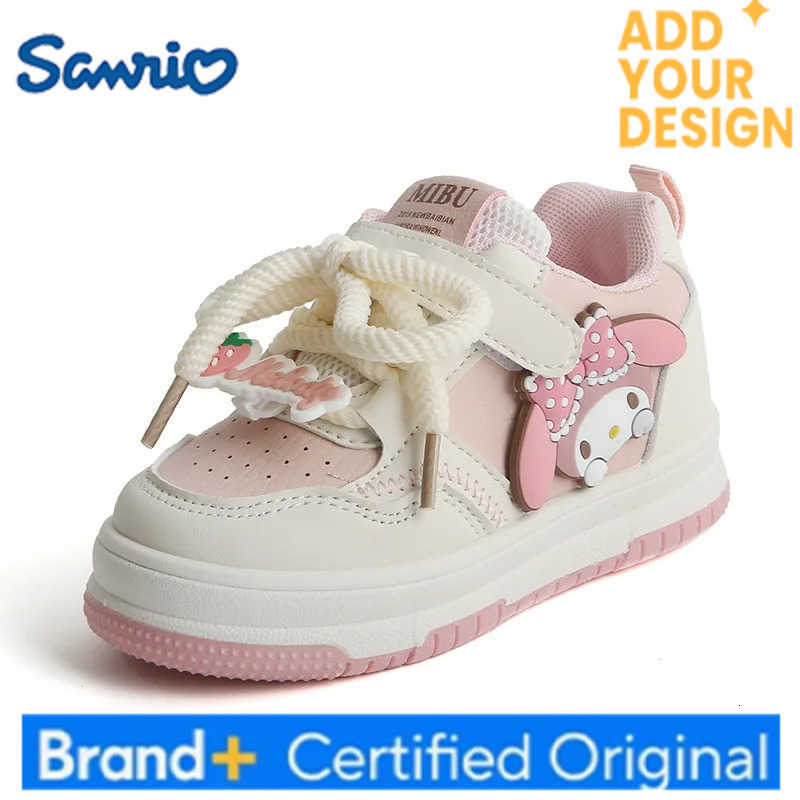 Sanrio 2025 Childrens Casual Shoes Girls Comfortable Board Shoes Breathable Non Slip Running Shoes Sneakers H25122311