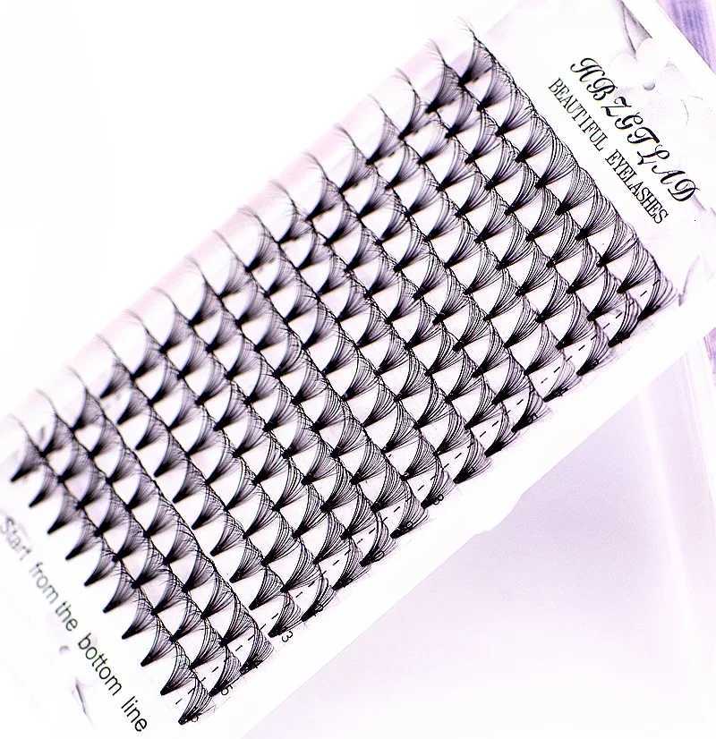 wholesale 16 lines volume 8-18mm 8D/10D/20D eyelash extensions 100 handmade synthetic hair russian volume lashes premade fansT251223