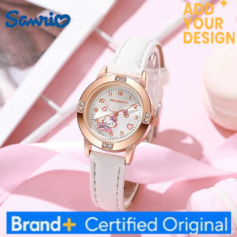 Sanrio Hello Kitty Watch Kawaii Kuromi Cinnamoroll Quartz Casual Fashion Melody WristWatch Women Kid Girl Children Gift H251223