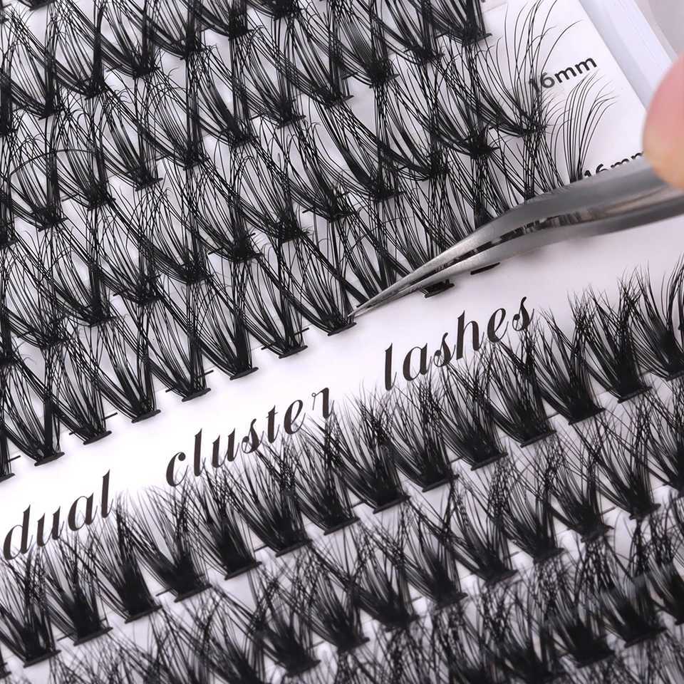 Eyelashes 240 Pcs Clusters Lash Bond and Seal Makeup tools DIY Lashes Extension kit for gluing Lashes Gluing Glue AccessoriesT251223