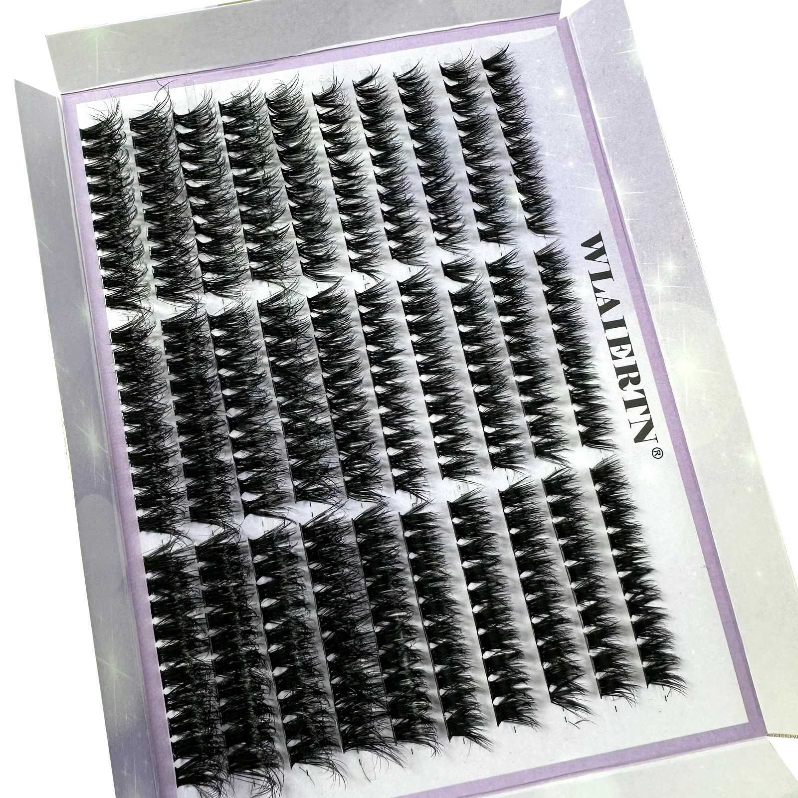 120PCS 5D Fluffy Cluster Lashes 30D-100D Natural Thick Eyelash Clusters Individual Lashes DIY Eyelashes Extension MakeupT251223
