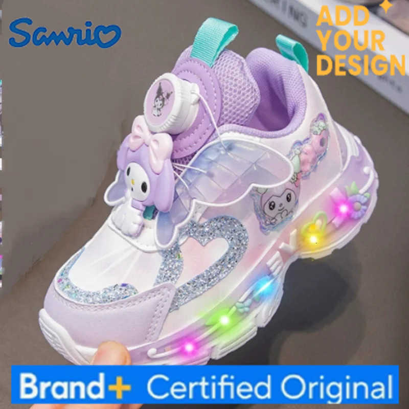 Sanrio Hot Girl My Melody Kawaii Fashion Spring and Autumn Seasons Sneakers Student Anime Cartoon Child Casual Shoes New Style H251223